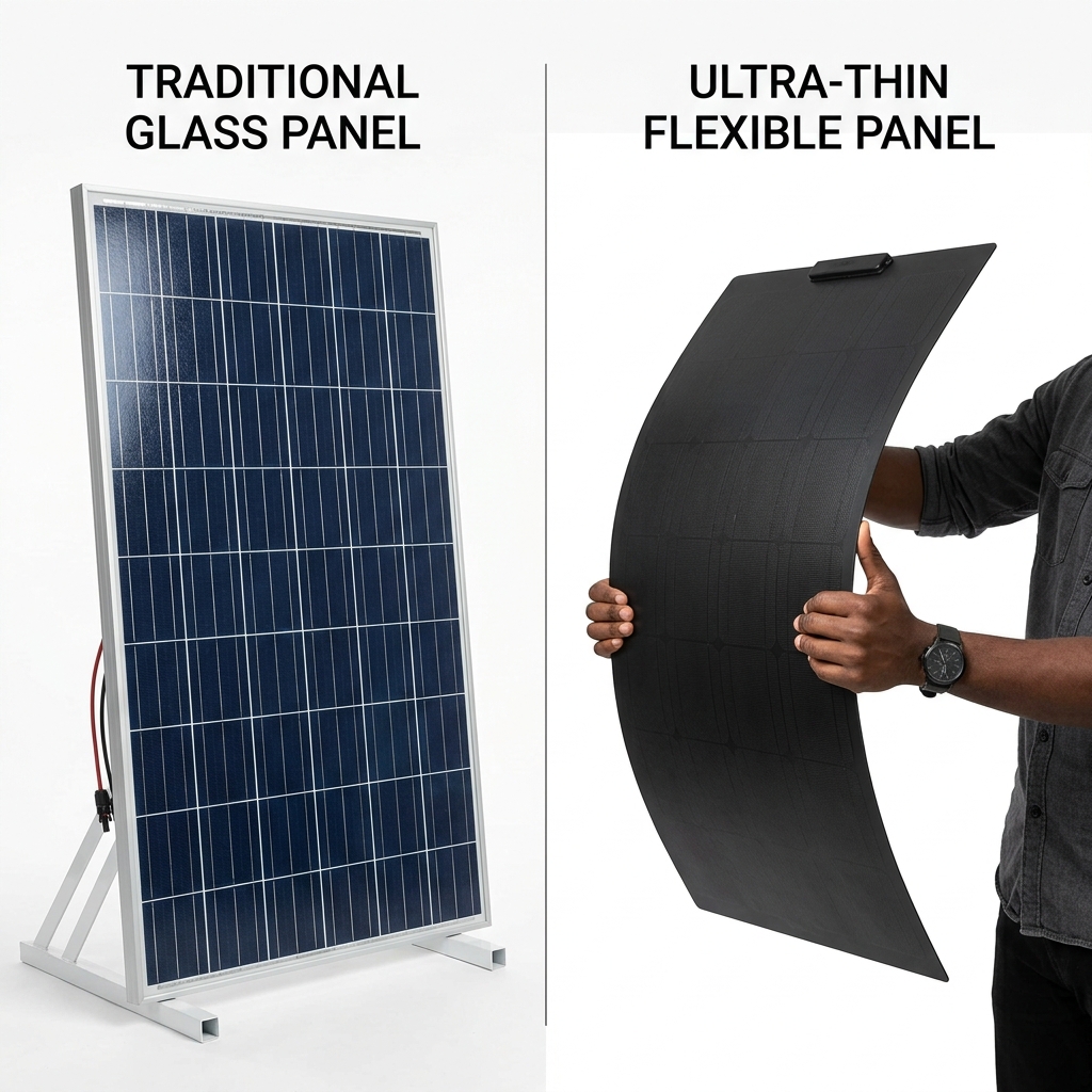 Vergleich Glas vs Flexibel